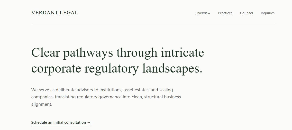 Law firm website preview